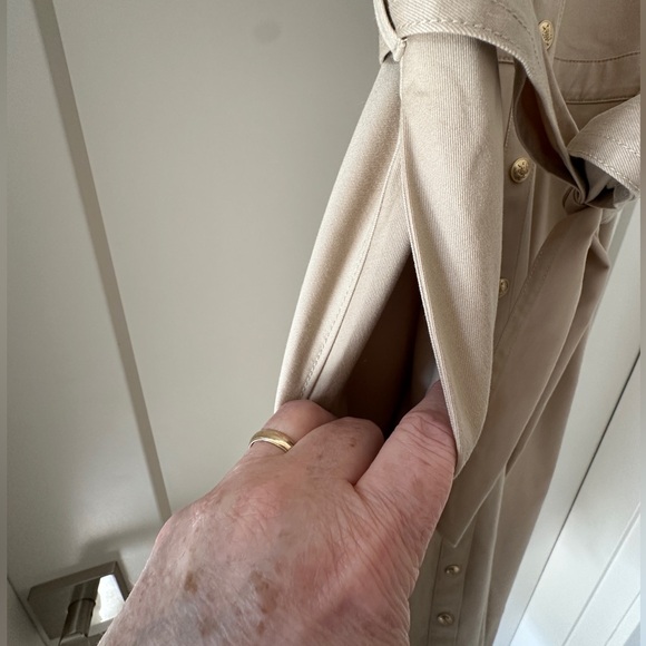 J. Crew Tie-Waist Shirtdress in Stretch Twill Size 4 - Picture 4 of 11